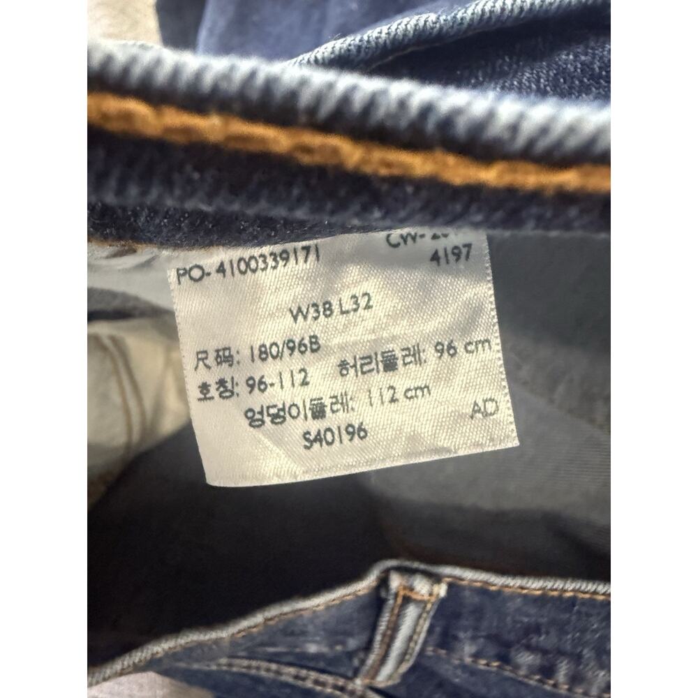 Denizen From Levi’s 285 Jeans Mens 38x32 Relaxed Fit Straight Leg Blue Denim - Picture 9 of 9